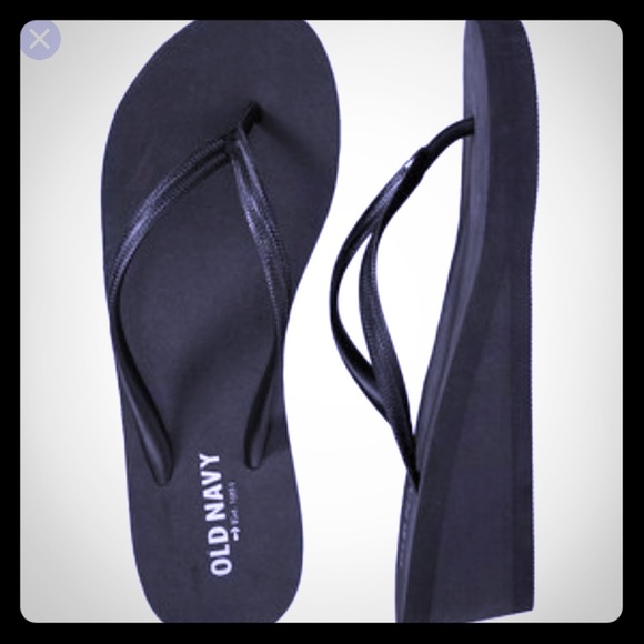 old navy platform flip flops